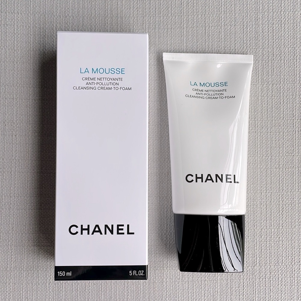CHANEL LA MOUSSE Camellia Cleansing Cream-to-Foam